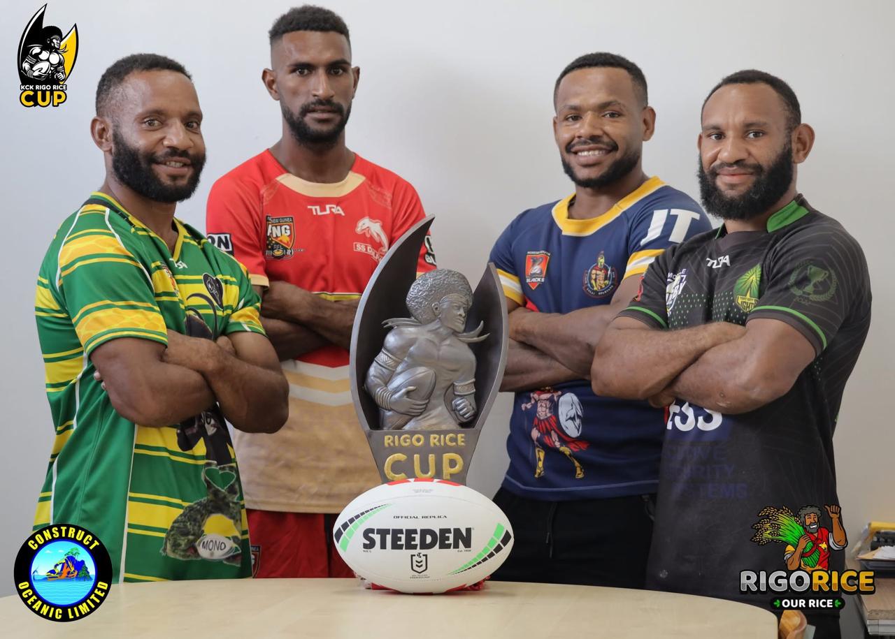 Avodah PNG designed and manufactured the trophy for the Rigo Rice Cup