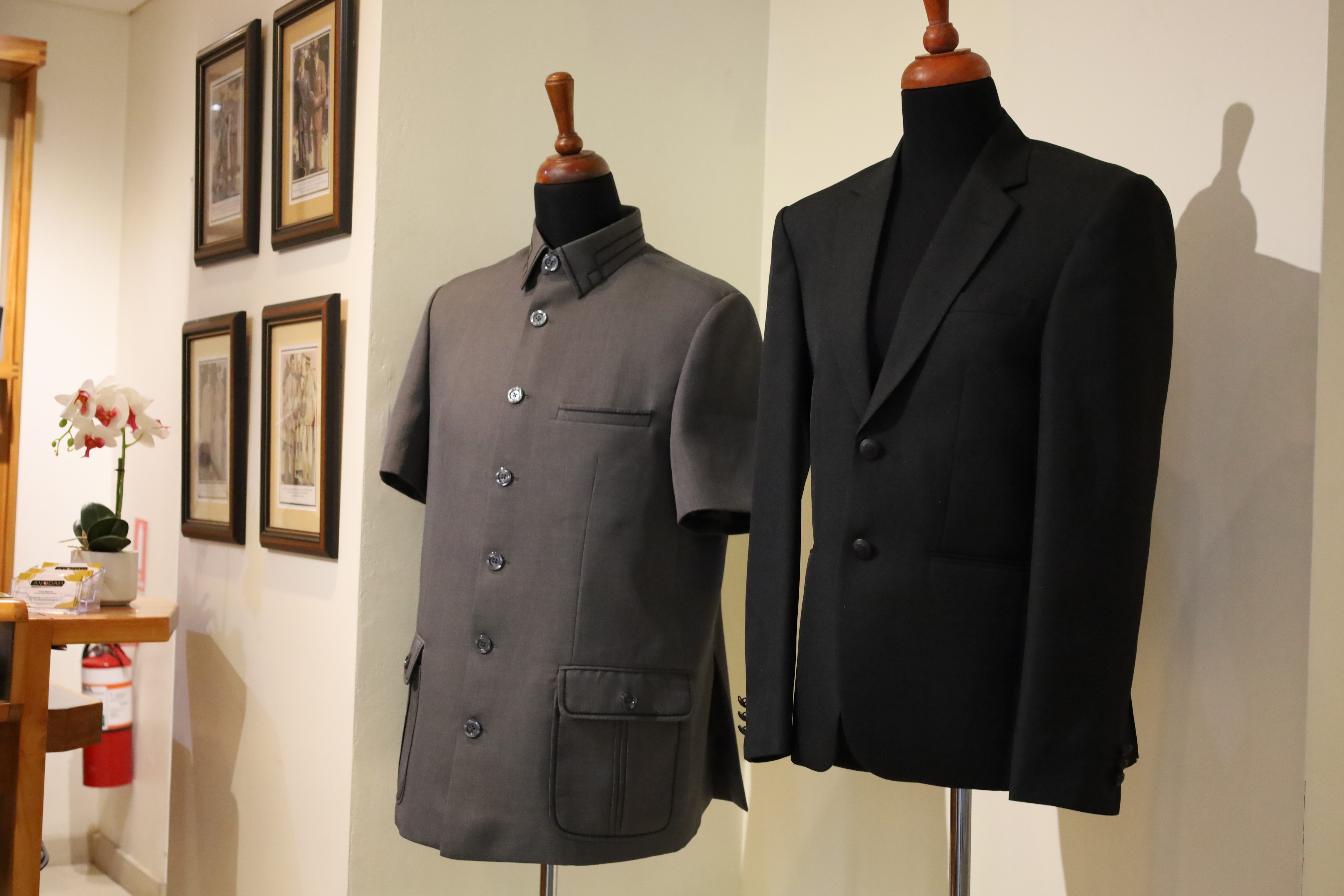 Bespoke fittings and alterations — Avodah Airways tailor shop